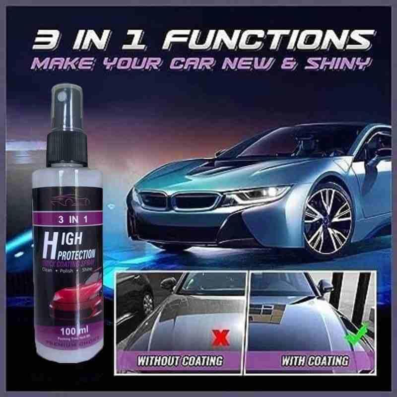 3 in 1 High Protection Quick Car Ceramic Coating Spray - Car Wax Polis –  aditiglobalhub